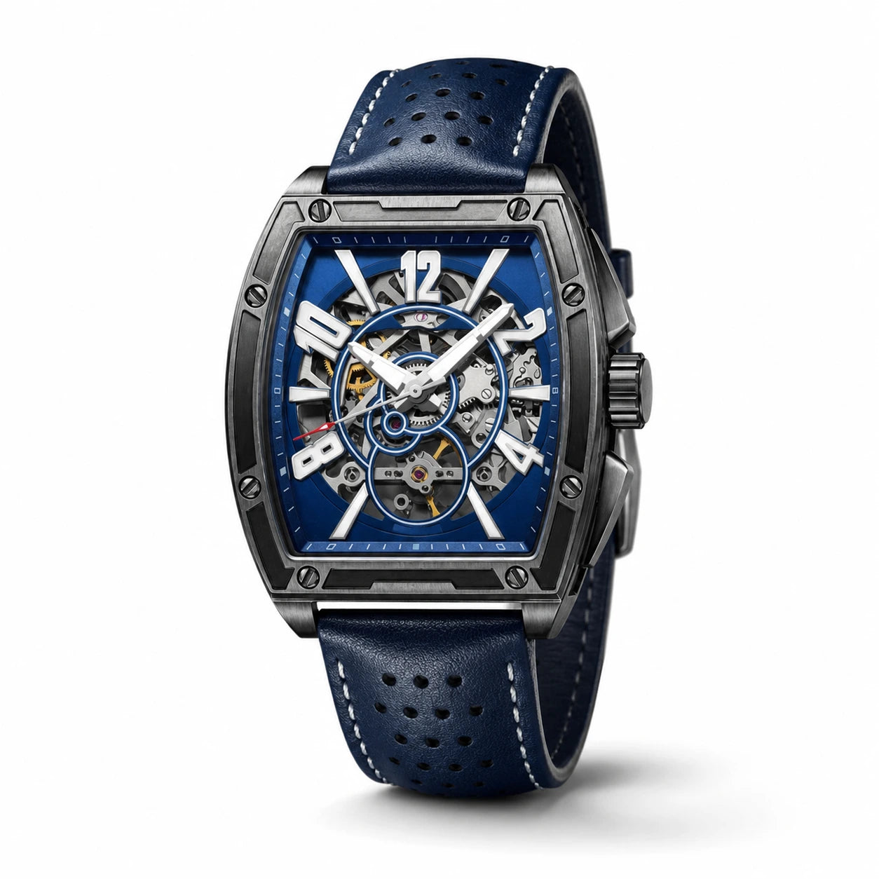 Sea-Gull Street Overlord Azul – Automático Skeleton 42mm