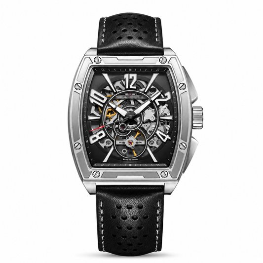 Sea-Gull Street Overlord Preto – Automático Skeleton 42mm