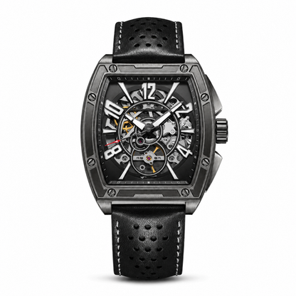 Sea-Gull Street Overlord Preto – Automático Skeleton 42mm
