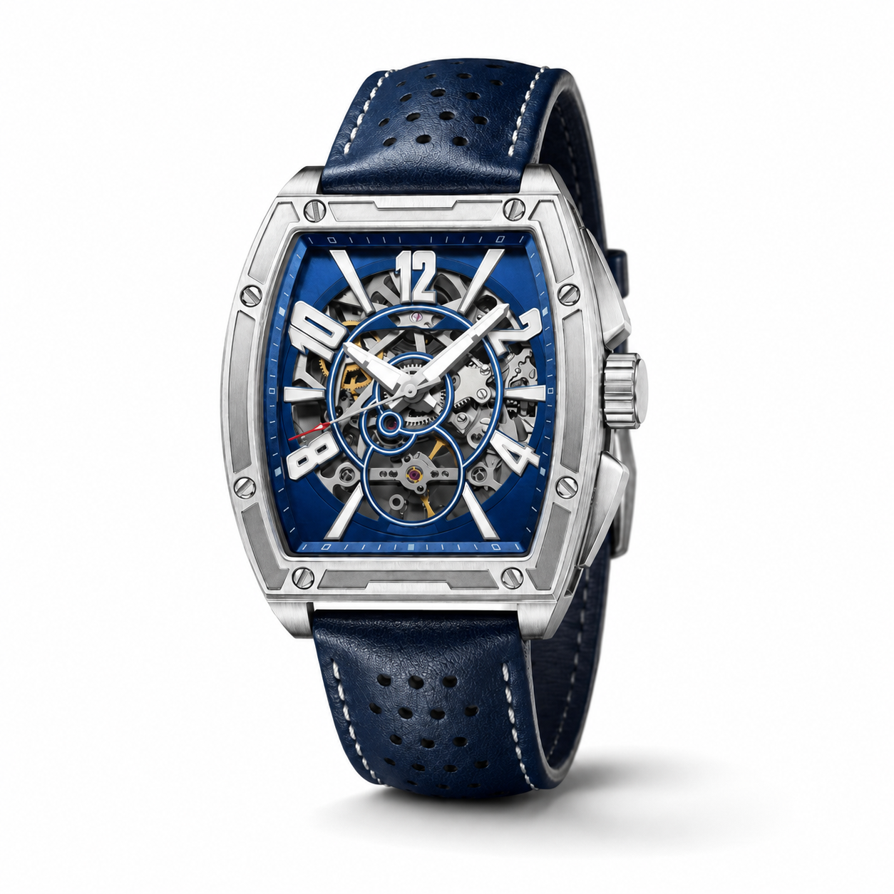 Sea-Gull Street Overlord Azul – Automático Skeleton 42mm