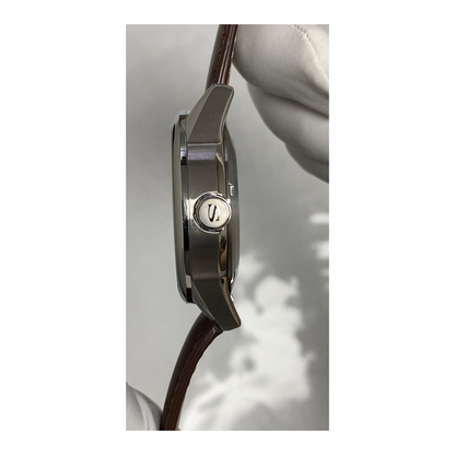Perfil lateral com coroa do Sea-Gull 819.72.6128 marrom